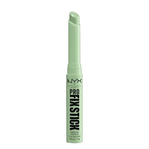 Image of NYX Professional Makeup Correcting Concealer Stick, Covers Blemishes, Dark Spots and Discolouration, 12Hour Wear, Vegan Formula, Pro Fix Stick,Non Greasy Glaze, Green
