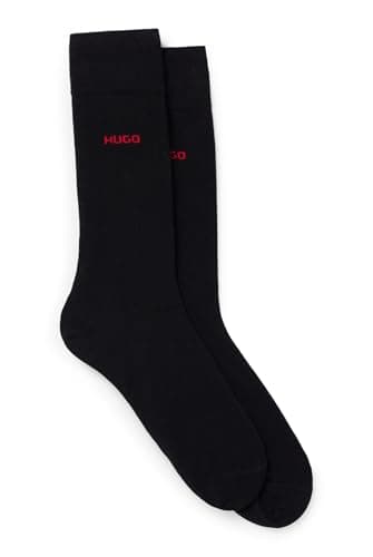 Image of HUGO Mens 2p Rs Uni Cc Socks, Black, 5-8.5 UK