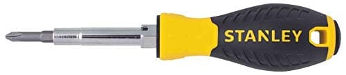 Image of Stanley 68-012 6-Way Double Ended Multi-Bit Screwdriver/Nut Driver 7-3/4 in OAL Pack of 4