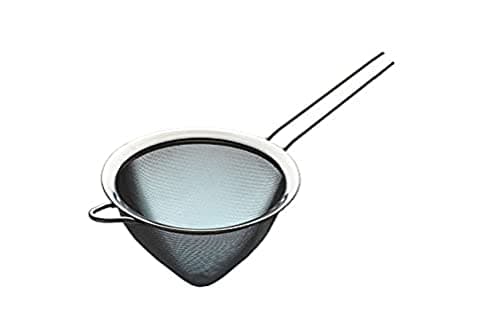 Image of KitchenCraft Fine-Mesh Stainless Steel Conical Sieve, 15 cm (6"), Silver