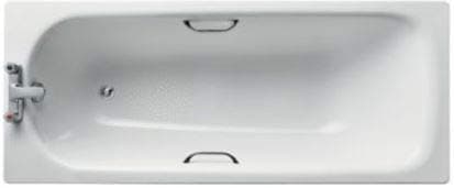 Image of Armitage Shanks Sandringham 21 Straight Steel Bath 1500 x 700 mm 2 Tap Hole EE560002301