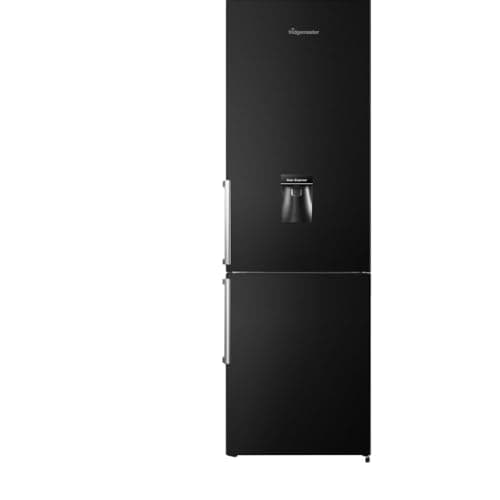 Image of Fridgemaster MC55265DEB 70/30 Fridge Freezer - Black - E Rated