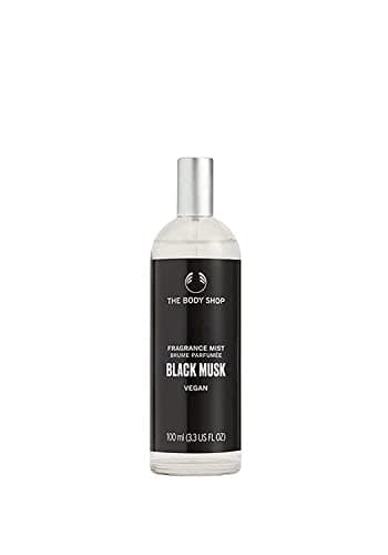 Image of The Body Shop Black Musk Fragrance Mist (1x 100ml), Deep Sensual Fragrance with Pepper, Ylang-Ylang & Vanilla, Vegan