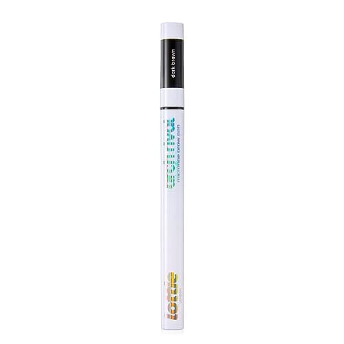 Image of Lottie London Arch Rival- Microfine Brow Pen in Dark Brown, Ultra-fine Eyebrow pen that creates realistic hair-like strokes to fill, define and enhance brows