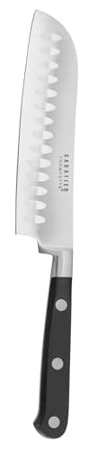 Image of Richardson Sheffield Sabatier Trompette Santoku Knife 12.5cm, Steel, Black