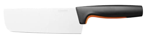 Image of Fiskars Peeling Knife, Straight Blade, Total Length: 19 cm, Steel/Synthetic Material, Functional Form, 1014227, Silver/Black/Orange