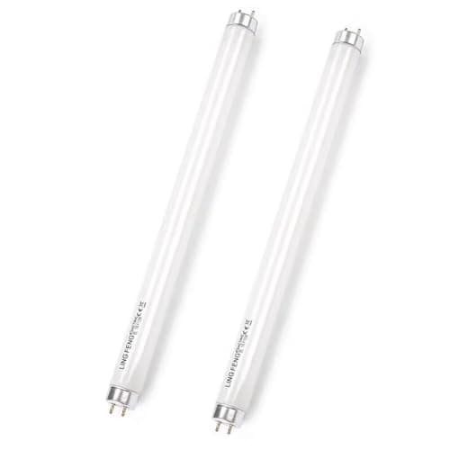 Image of 2 Pack 18W Fluorescent Tube, T8 Cool White 6500K, Size 600mm, G13 Base Low Energy Consumption Tube Light, Emergency Energy Saving Light for Kitchen, Bathroom, Cabinet, Garage