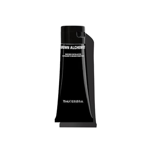 Image of Grown Alchemist Enzyme Exfoliator - Exfoliating Face Wash, Sweet Almond - Natural Oils Facial Exfoliant with Papaya Enzymes & Vitamin C, Revitalises, Brightens, Sooths - Hydrating Face Wash 75 ml