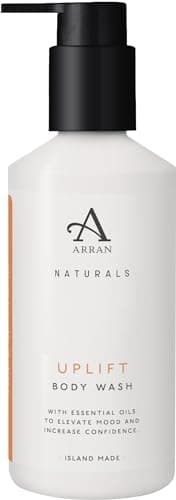 Image of Arran Sense of Scotland Uplift Bergamot & Grapefruit Body Wash & Shower Gel (250ml) Natural & Vegan with Pro-Vitamin B5