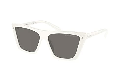 Image of Prada Ladies 0PR 21ZS 55 1425Z1 Sunglasses Talk/Dark Grey/Polarised, Talk/Dark Grey/Polarised, One Size