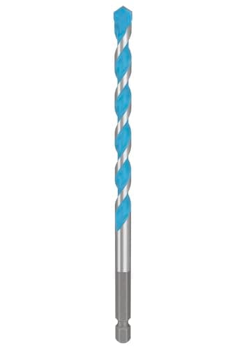 Image of Bosch 1x Expert HEX-9 Multi Construction Drill Bit (for Concrete, Soft Ceramic Tiles, Ø 8,00 mm, Professional Accessory Impact Drill/Driver, Drill Drivers)