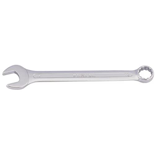 Image of Draper Redline 15mm Combination Spanner | Chrome Vanadium Steel Hand Tool | Metric Manual Plated Tools | 68037