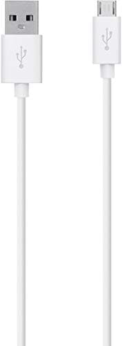 Image of Belkin BelkinTangle Free Micro USB Charge Sync Cable - White