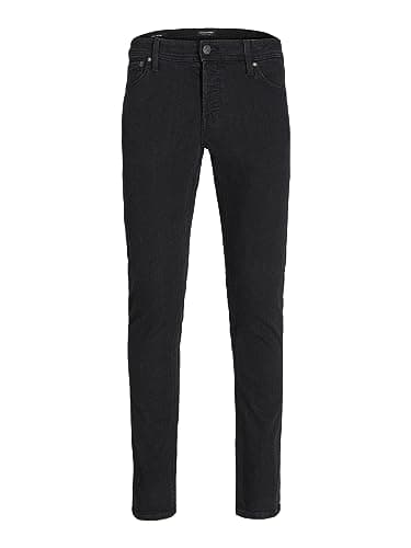 Image of Jack & Jones Male Slim Fit Jeans Glenn Original SQ 356, Black Denim, 31 W/30 L