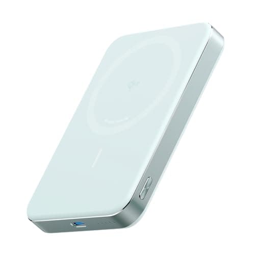 Image of Anker MagGo Power Bank, Ultra-Slim 10,000mAh Magnetic Battery Pack, Qi2 Certified 15W Ultra-Fast MagSafe Compatible Portable Charger, Ergonomic Design, for iPhone17/16/15/14 Series Only（Not for Pixel）