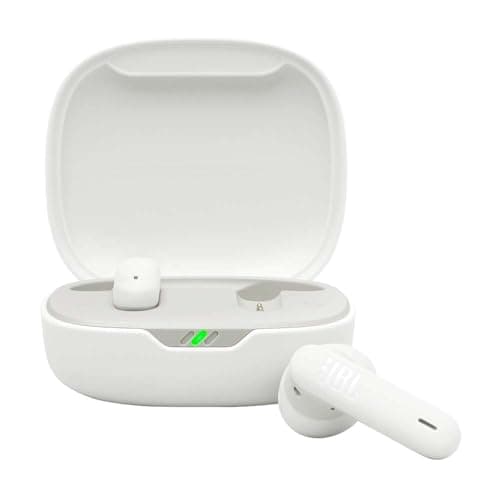 Image of JBL Wave Flex 2, Wireless Bluetooth Earbuds with 40h Playtime, JBL Pure Bass Sound, Smart Ambient Technology, IP54 Water and Dust Resistant, Multi-Point Connection, Open-Back Stick Design, White
