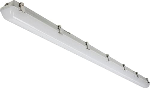 Image of Knightsbridge 230V IP65 IK08 6ft Selectable 30W/60W CCT Adjustable Emergency Non-Corrosive