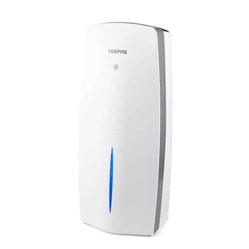 Image of GEEPAS 2-in-1 Digital Air Purifier & Humidifier for Home | 3-Stage HEPA Filter, Removes Dust Odours Allergens & Pollen | 8-Hour Timer, WiFi & Remote Control, Ideal for Bedrooms & Living Spaces | White