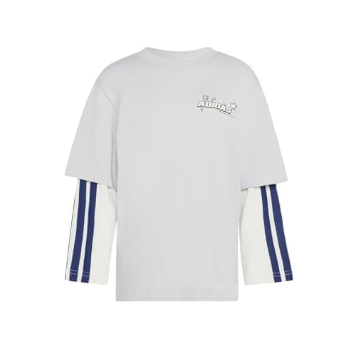 Image of adidas Unisex Kids Pixar Toy Story Shirt, LGH Solid Grey/Off White, 9-10 Years