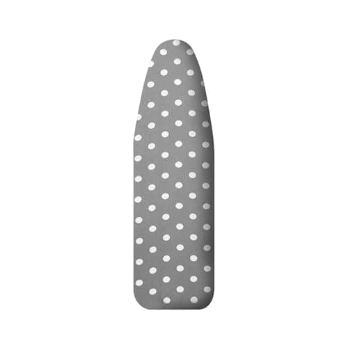 Image of SHERWOOD Ironing Board Cover, 100% Cotton Cover with Thick Felt (Bubble, 124 x 38cm)