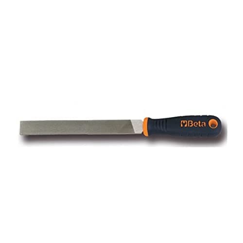 Image of Beta 17190056 Model 1719Bm A/P Hand Second Cut File, Plastic Handles, 8"/200mm
