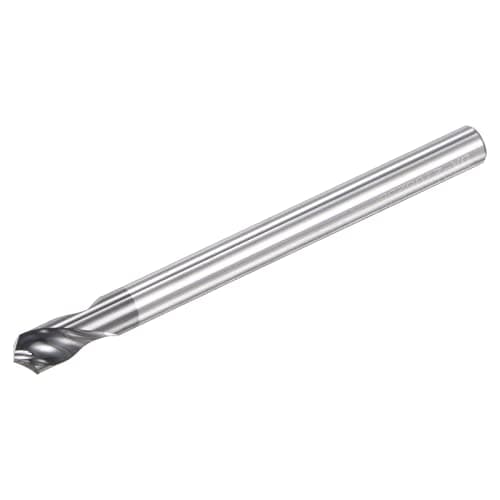 Image of sourcing map Spotting Drill Bits 4mm Dia 4mm Shank 120 Degree Solid Carbide AlTiSin Coated 2 Flutes Round Shank Drilling Cutter