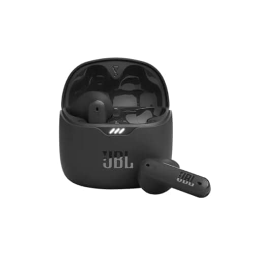 Image of JBL Tune Flex In-Ear Bluetooth Headphones, Water-Resistant Noise-Cancelling Earphones with 32 Hours of Battery Life, Black