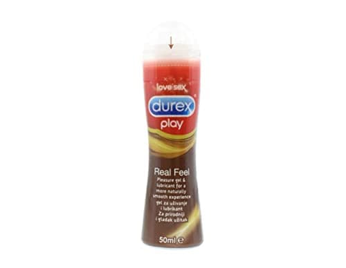Image of Durex Real Feel Lube Pleasure Gel Silicone Lubricant 50ml DISCREET