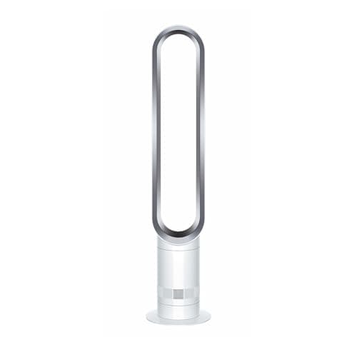 Image of Dyson Cool™ AM07 Bladeless Tower Fan – Powerful Air Multiplier™ Cooling for Large Rooms, Quiet Operation, 10 Speed Levels, 70° Oscillation, Remote Control