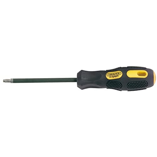 Image of Draper 41304 Expert S2 Plain Slot Square Recess Screwdriver, 100mm