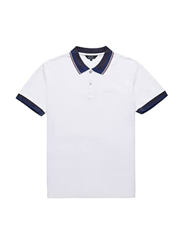 Image of Ben Sherman White Polo Shirt