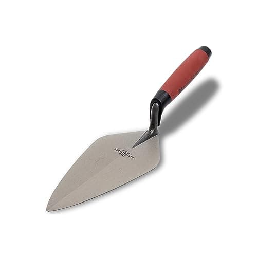 Image of Marshalltown London Brick Trowels, DuraSoft(R) Handle, London Pattern, 229mm Length, 108mm Width, Made in The USA, 33 9FG