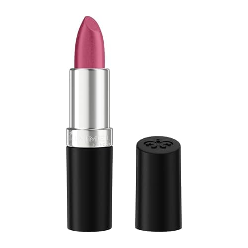 Image of Rimmel Lasting Finish Lipstick 058 Drop Of Sherry, Creamy Satin Finish, Long Lasting 8 HR Wear, Comfortable Formula, Rich Pigment