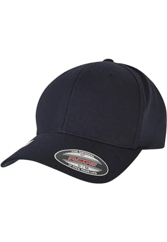 Image of Flexfit Unisex Wooly Combed Waterrepellent Baseball Cap, Dark Navy,