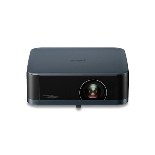 Image of Epson Lifestudio Pop Plus EF-62N Metallic Navy, Portable Smart Projector, Sound by Bose, Google TV, 4K Pro UHD, Indoor/Outdoor Use, 5-year warranty*