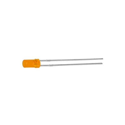 Image of 5X L-424EDT LED 3mm Orange 3-5mcd 100° Front: Flat KINGBRIGHT ELECTRONIC
