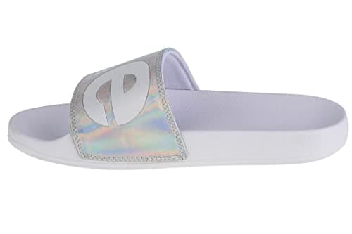 Image of Levi's Women's June L S Flip Flops, Silver, 4 UK