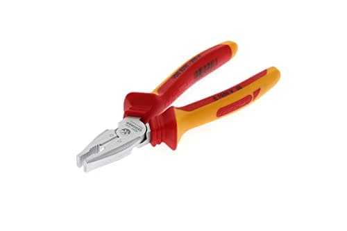 Image of GEDORE VDE Power combination pliers for cutting/holding/twisting, Electronics, Length 200 mm, VDE 8250-200 H