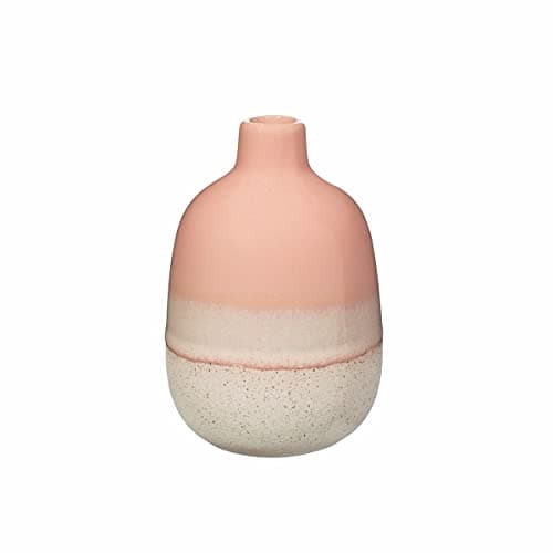 Image of Sass & Belle Mojave Glaze Pink Vase - Small Ceramic Vase for Table Decoration Modern Home Decor Accent Piece Decorative Flower Vases for House Gifts designed by Sass and Belle