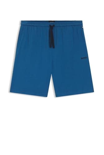 Image of BOSS Men's Shorts Loungewear Shorts Casual Trousers Mix & Match Short CW, Open Blue 462, 4XL