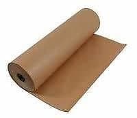 Image of Masterline Pure Kraft Strong Rolls of Brown Packing/Wrapping Paper- Color: Brown - Size: 750mm x 280m - GSM: 70gsm - Amount: 2 Rolls