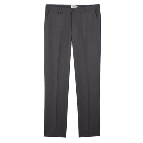Image of Farah Classic Men's Roachman Trousers, Grey (Charcoal ), 36W 31L UK