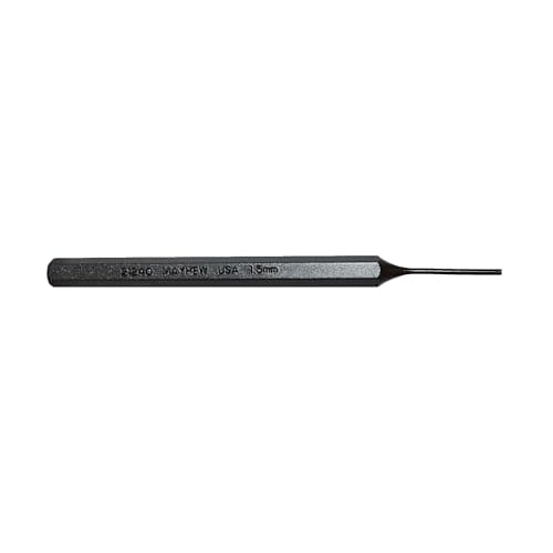Image of Mayhew 21240 Pin Punch, 1.5mm x 3/4" x 4”