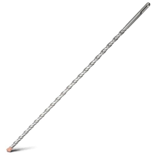 Image of HSAWBIT 12mm x 500mm LONG SDS MASONRY DRILL BIT, TUNGSTEN CARBIDE TIP SDS PLUS SHANK, FOR WALL STONE CONCRETE BRICK
