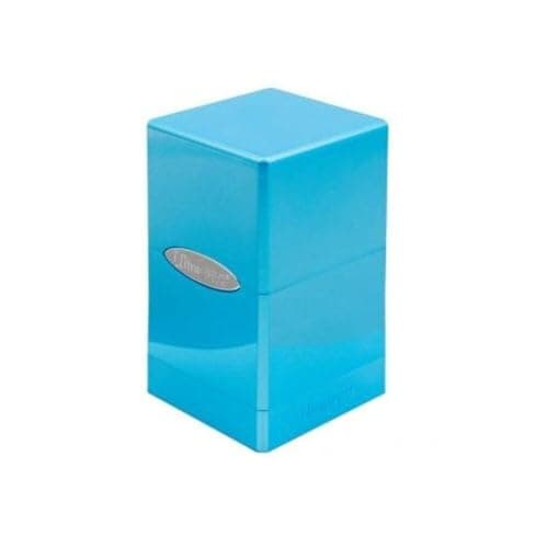 Image of Ultra Pro - Satin Tower Deck Box - Hi-Gloss Topaz