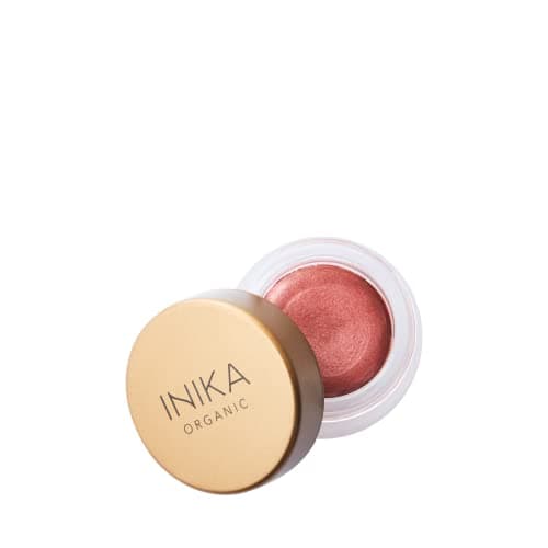 Image of INIKA Organic Vegan Makeup - Multi-Use Lip & Cheek Cream with Almond Oil & Vitamin E, Hypoallergenic Lip and Cheek Tint, Natural Formula with Pure Mineral Pigments, Sustainable Packaging, Petals 3.5 g