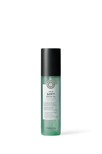 Image of Maria Nila True Soft, Moisturizing Argan Oil For Dry Brittle Hair, Argan Oil Remoisturises & Reduces Frizz, 100% Vegan & Sulfate/Paraben free, 100 ml