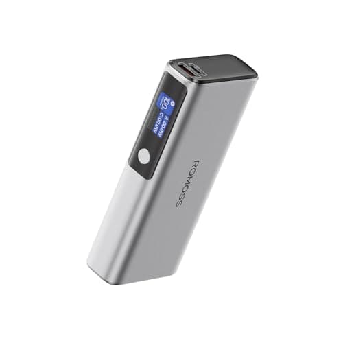 Image of ROMOSS 20000mAh Power Bank, 130W Fast Charge Laptop Portable Charger, USB C Battery Pack for iPhone 17/16/15/14, Samsung S25/S24/S23, iPad, MacBook Pro, Surface Pro, Laptops, Switch and More