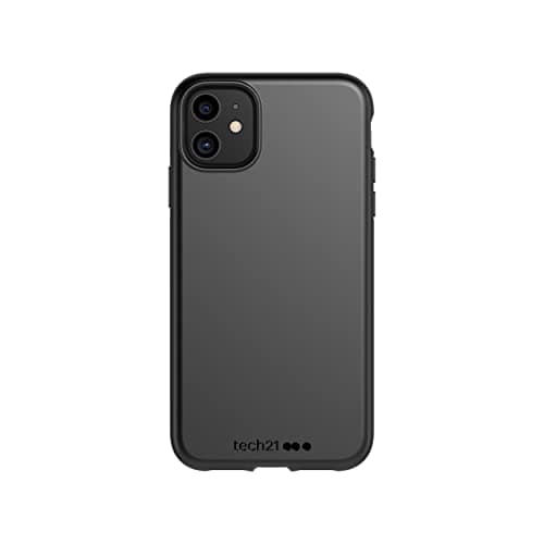 Image of tech21 Studio Colour Mobile Phone Case - Compatible with iPhone 11 Pro Max - Slim Profile and Drop Protection - Black