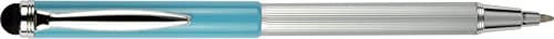 Image of ZEBRA "Black Ink" Telescopic Stylus Ballpoint - Light Blue